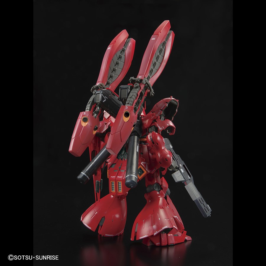 The RG MSN-04FF Sazabi & EG νGundam [Painting Model] Go on Sale at