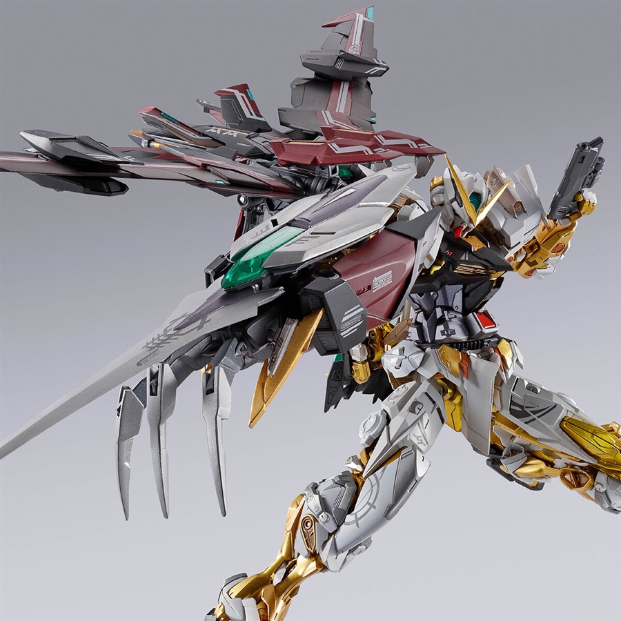 METAL BUILD ガンダムアストレイ ゴールドフレーム」＆「ディバイン