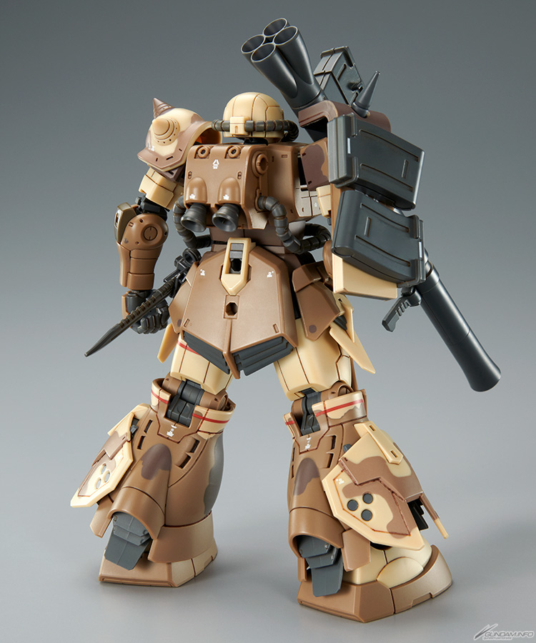 武装類を新規パーツで再現！「HG 高機動型ザク 地上用 ウォルド機