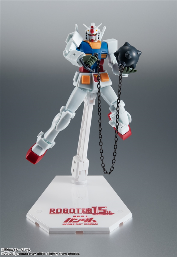 The ROBOT SPIRITS 15th Anniversary Event Item RX-78-2 Gundam ver