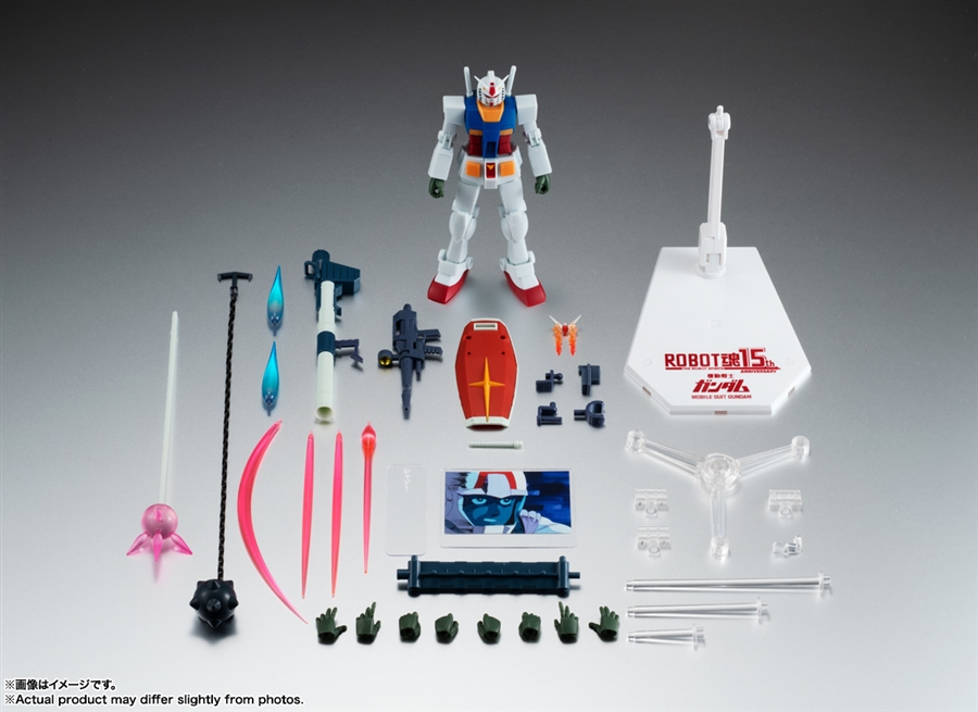 The ROBOT SPIRITS 15th Anniversary Event Item RX-78-2 Gundam ver