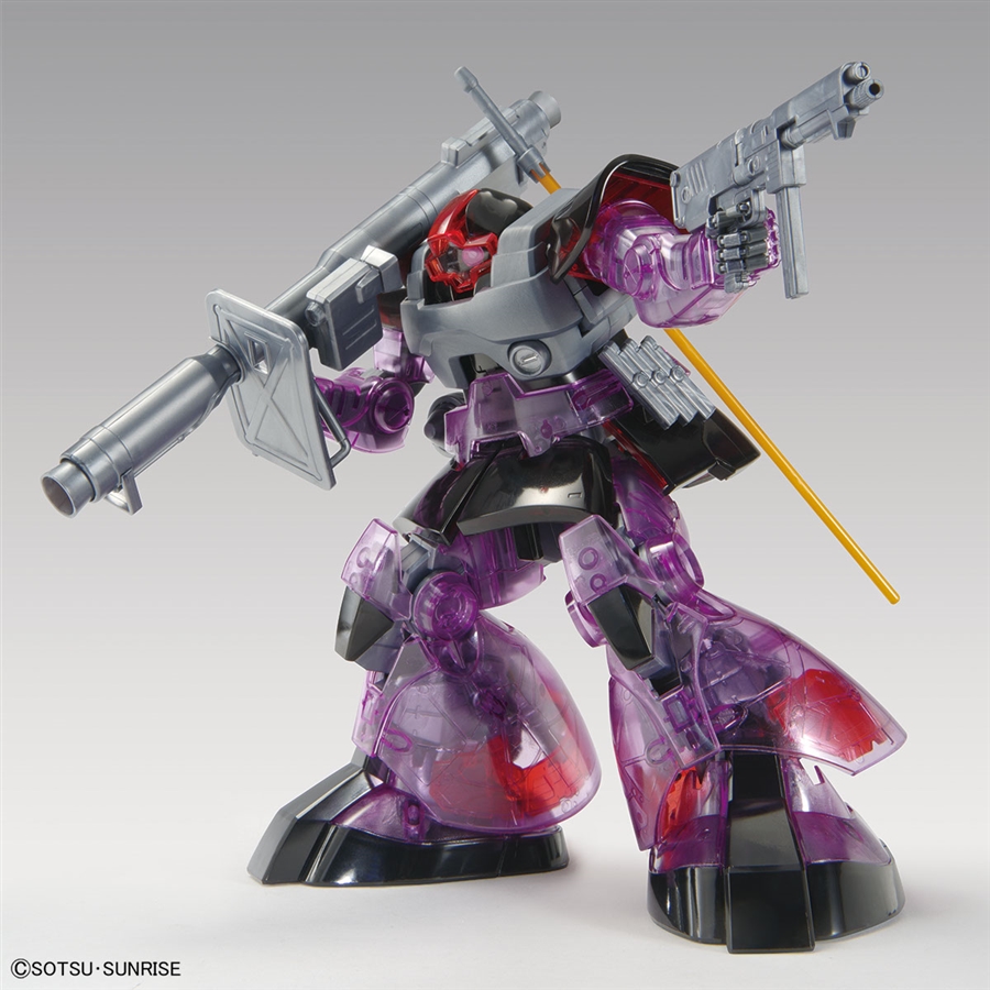 MG ドム［クリアカラー］」＆「HG V2アサルトバスターガンダム［クリア