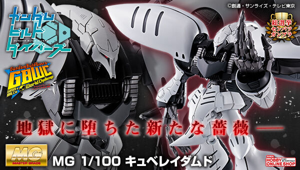 ディテールアップされた各部外装は新規造形！「MG キュベレイダムド