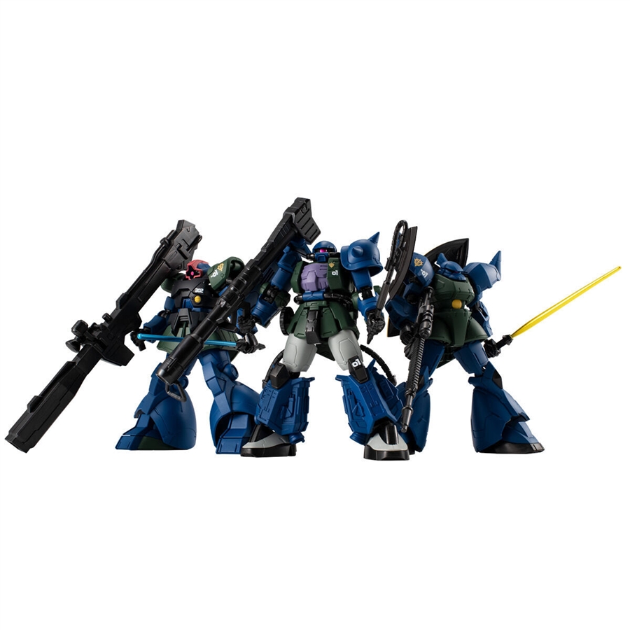 ガンプラ　mgセット　高機動型ザク　ドム　ゲルググ　ケンプファー ガトー専用の高機動型ザクII、リック・ドム、ゲルググが集結！「G