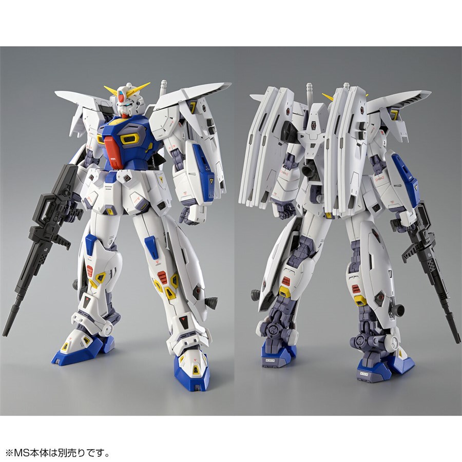 重装・機動力向上仕様を完全新規造形で再現！「MG ガンダムF90用