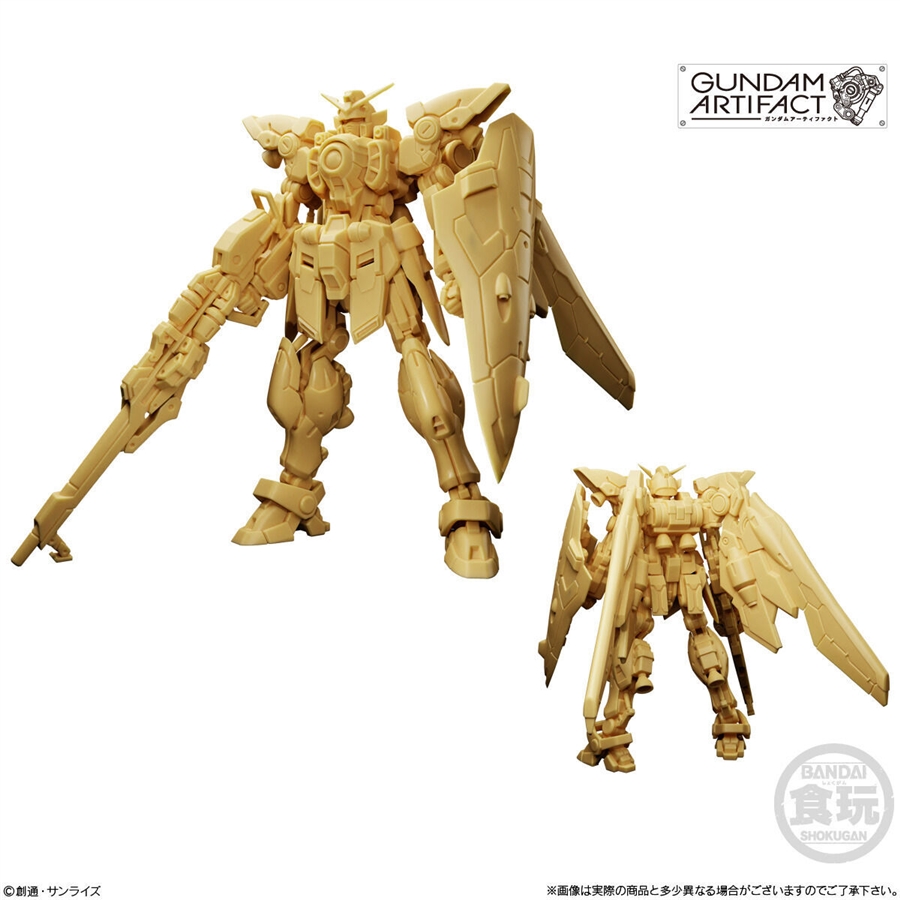 Six Mobile Suits Including, the Super Gundam, the Zaku II High