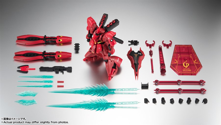 GUNDAM SIDE-Fにて「ROBOT魂 MSN-04FF サザビー ダブル・ホーン
