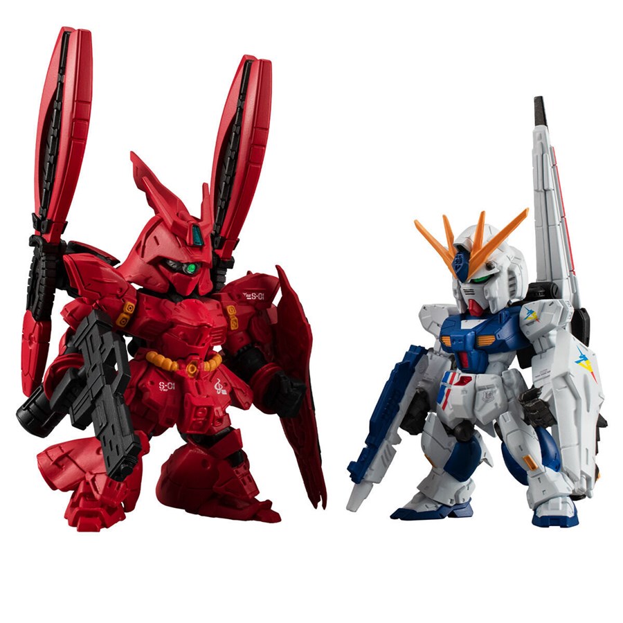 FW GUNDAM CONVERGE CORE RX-93ff νガンダム ＆ MSN-04FF サザビー