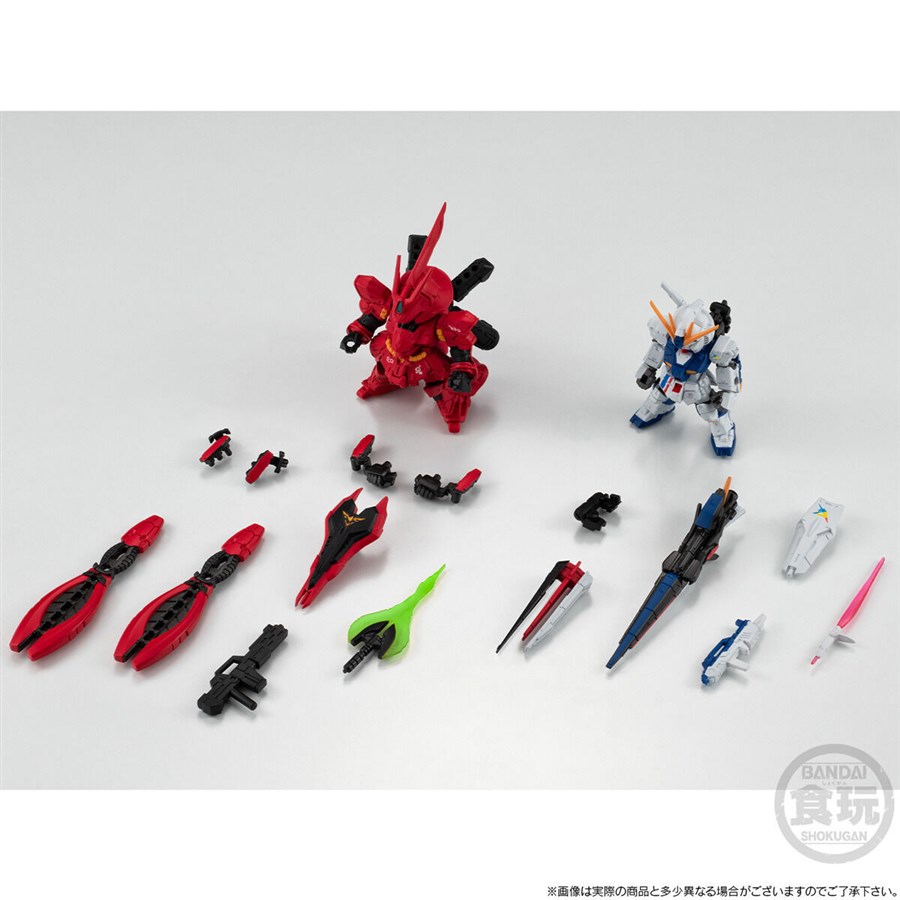 FW GUNDAM CONVERGE CORE RX-93ff νガンダム ＆ MSN-04FF サザビー