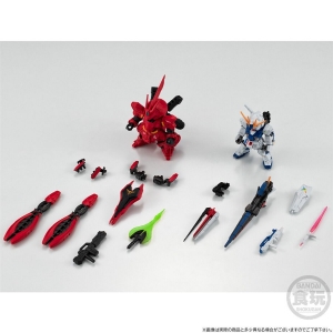 FW GUNDAM CONVERGE CORE RX-93ff νガンダム ＆ MSN-04FF サザビー