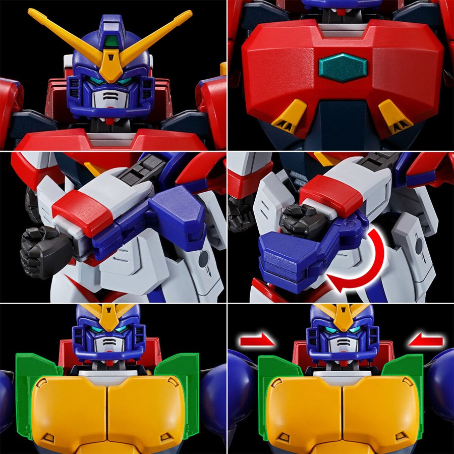 HG ガンダムマックスター」本日12時より予約開始！力強い