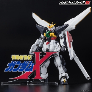 アクリルロゴディスプレイEX 機動新世紀ガンダムX」バンコレ！で予約