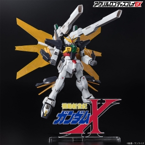 アクリルロゴディスプレイ ガンダムシリーズ まとめセット アクリルロゴディスプレイEX 機動新世紀ガンダムX」バンコレ！で予約