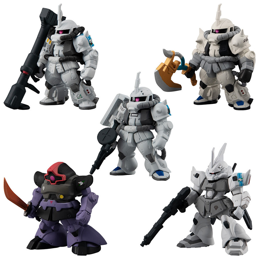 シン・マツナガ搭乗の5機が立体化！「FW GUNDAM CONVERGE CORE