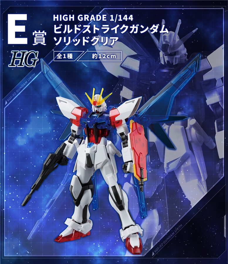 HG ビルドストライクガンダム ソリッドクリア」ほか全ラインナップ公開