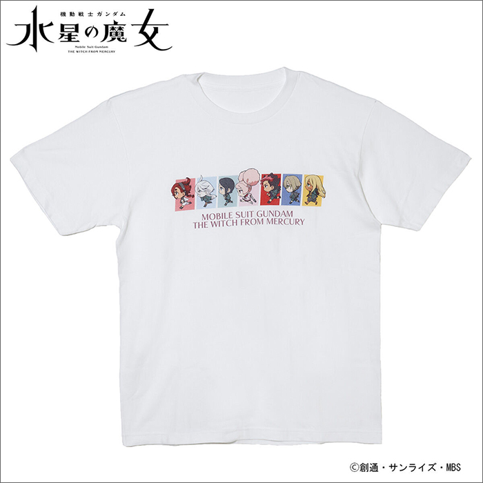 機動戦士ガンダム 水星の魔女 走るデフォルメシリーズ Tシャツ」本日