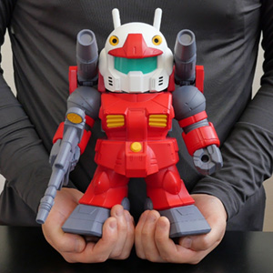 ジャンボソフビフィギュアSD RX-178 ガンダムMk-II -SDガンダム-」本日
