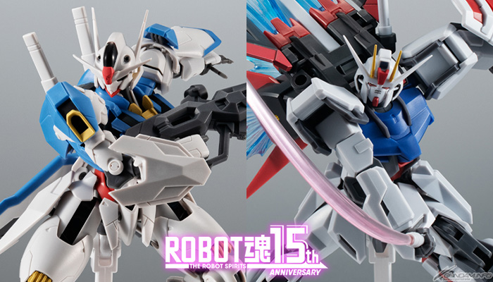 ROBOT魂15周年記念商品「ガンダム・エアリアル」＆「エールストライク