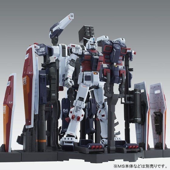 MG フルアーマー・ガンダム（TB版）ラストセッションVer.」や「HG