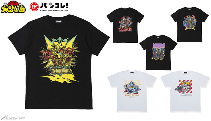 SDガンダム Tシャツ ブラックドラゴン feat.STUDIO696 バンコレ！「SDガンダム スペリオルドラゴン Tシャツ feat.STUDIO696