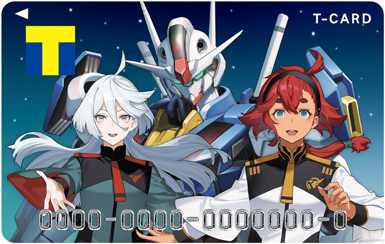 機動戦士ガンダム 水星の魔女』モグモ描き下ろしイラスト使用「Tカード