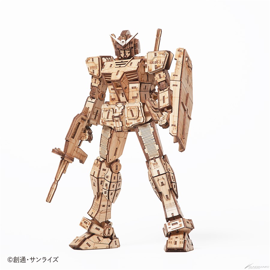 竹製素材で全高約270mmの超精密クラフトパズル！「Bamboo Art wa-gu-mi