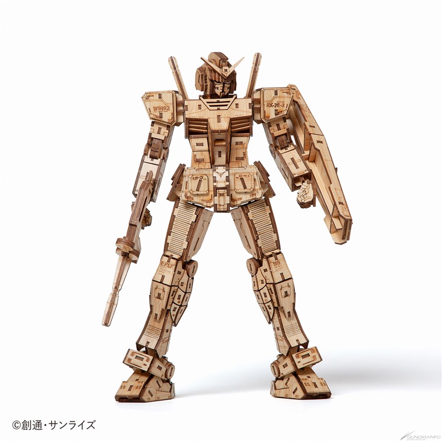 竹製素材で全高約270mmの超精密クラフトパズル！「Bamboo Art wa-gu-mi