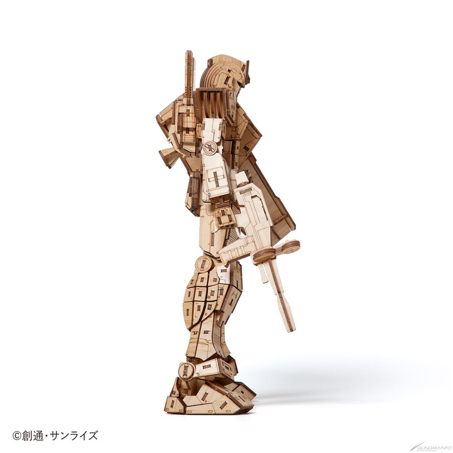 竹製素材で全高約270mmの超精密クラフトパズル！「Bamboo Art wa-gu-mi