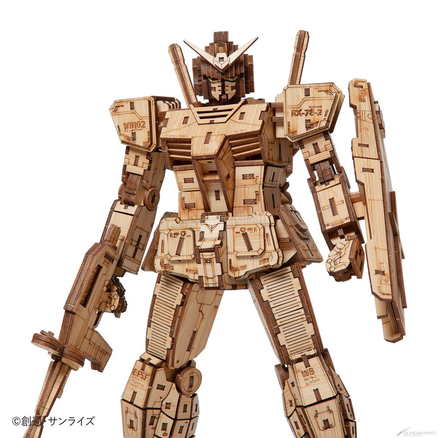 竹製素材で全高約270mmの超精密クラフトパズル！「Bamboo Art wa-gu-mi