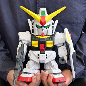 ジャンボソフビフィギュアSD RX-178 ガンダムMk-II（ティターンズ仕様
