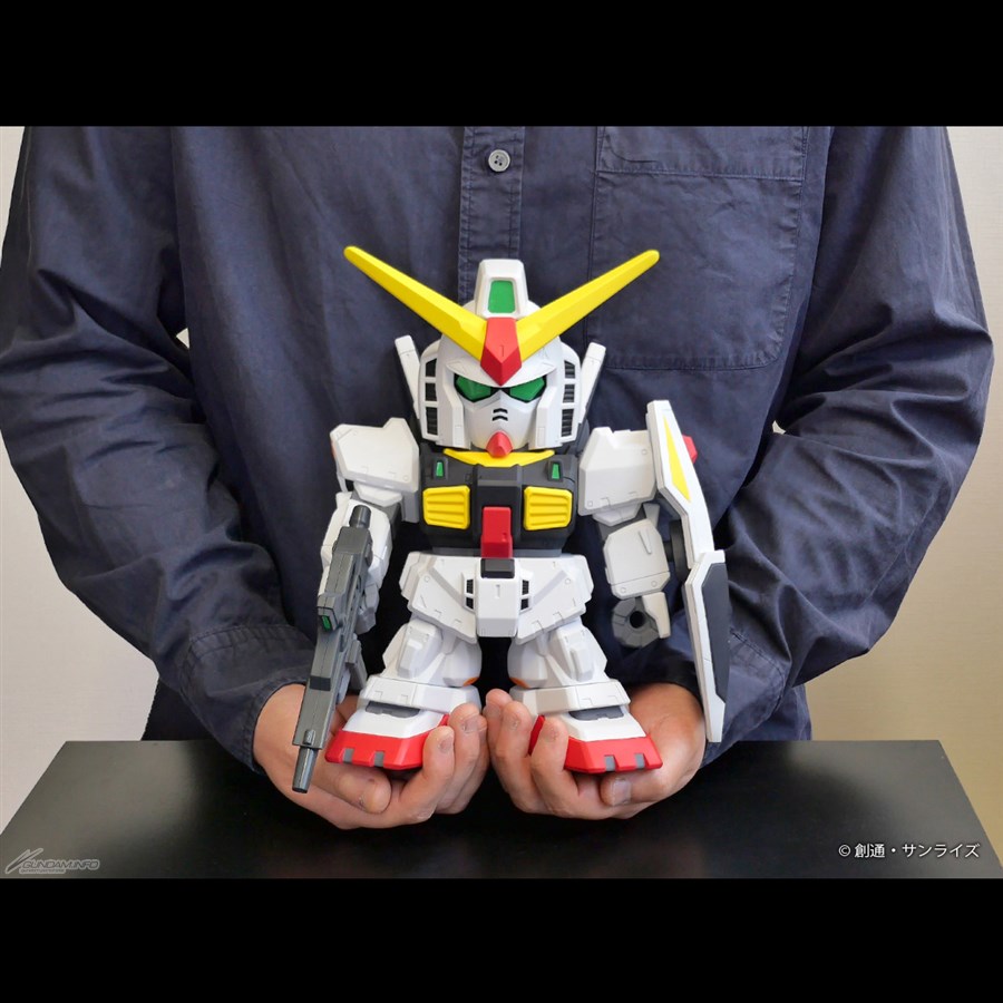 ジャンボソフビフィギュアSD RX-178 ガンダムMk-II -SDガンダム-」本日