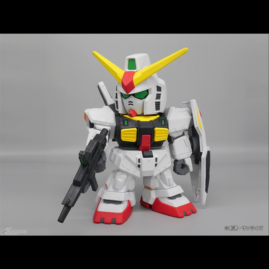 ジャンボソフビフィギュアSD RX-178 ガンダムMk-II -SDガンダム-」本日