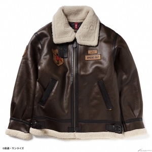 STRICT-G×ALPHA INDUSTRIES 「『逆襲のシャア』フライトジャケット B-3