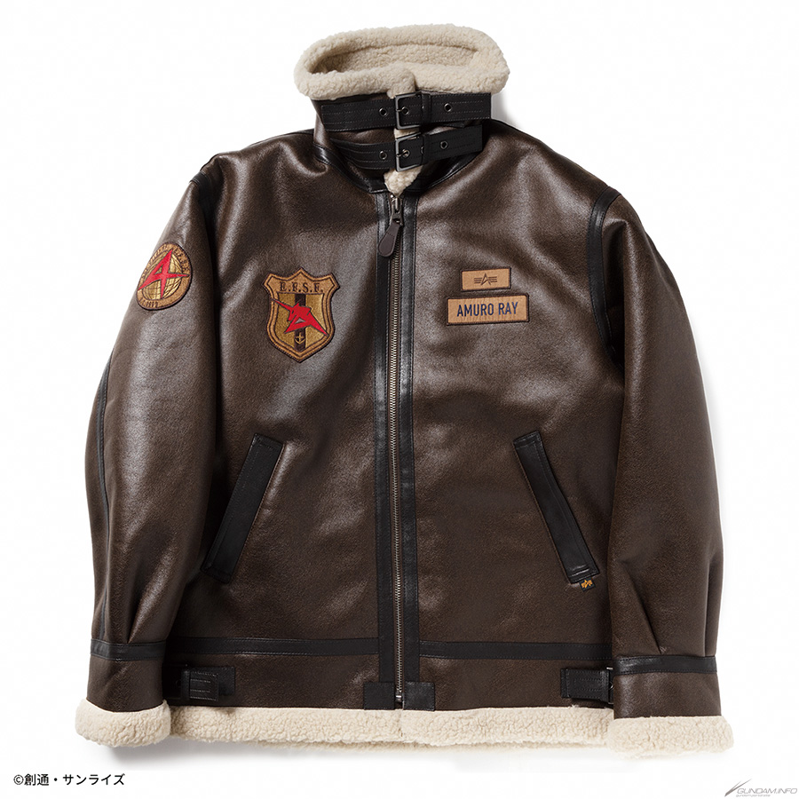 STRICT-G×ALPHA INDUSTRIES 「『逆襲のシャア』フライトジャケット B-3