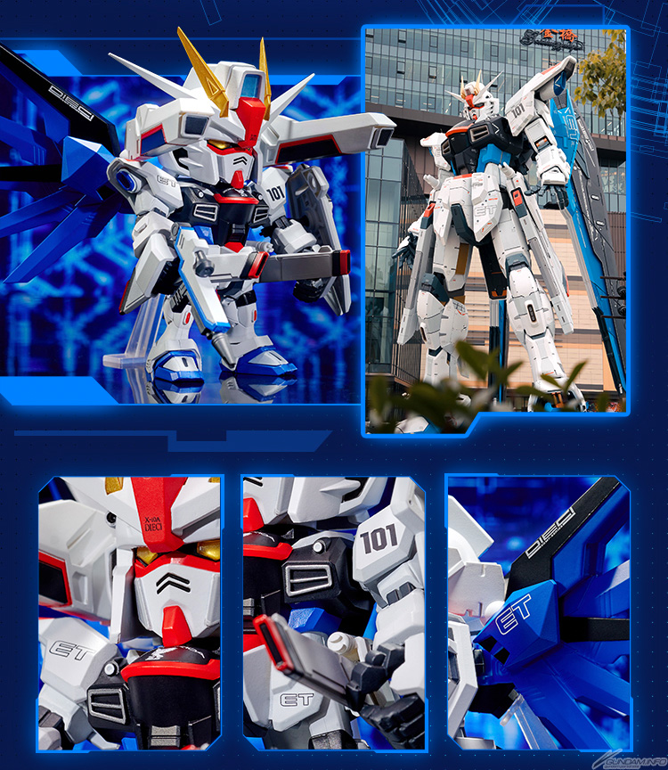 ZAKU MOLLY MS-06F ZAKU II」や「QMSV mini Freedom Gundam FULL BURST