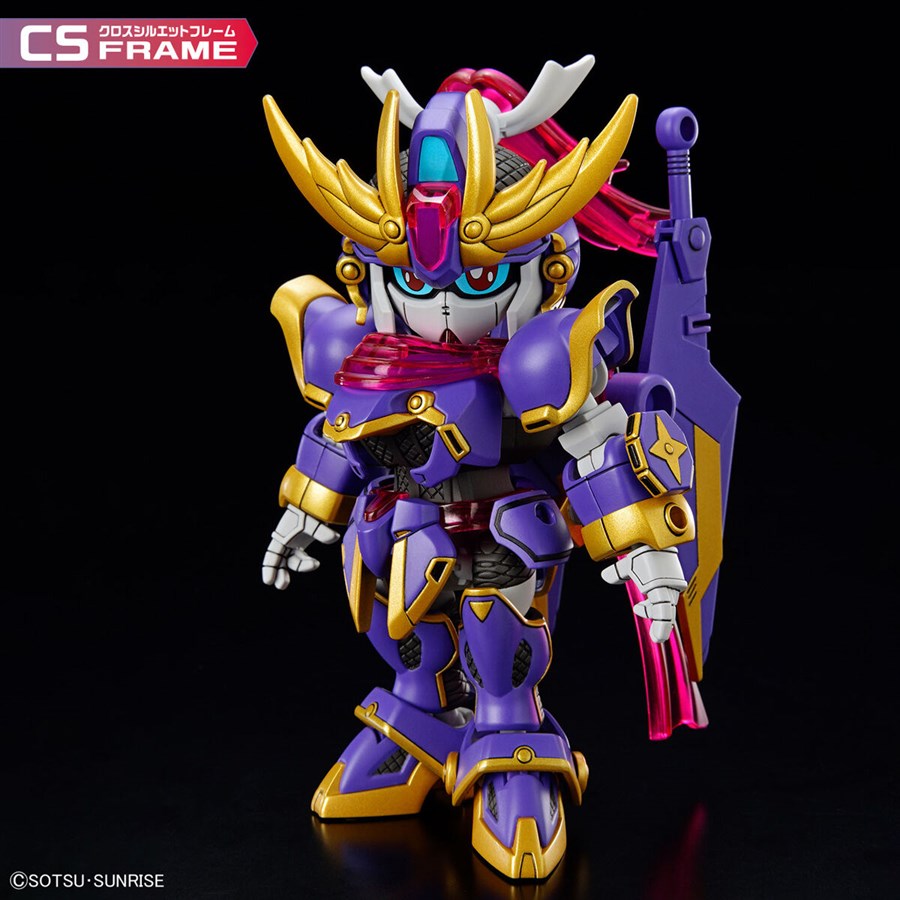 The HG Shin Burning Gundam and SD Gundam Cross Silhouette F