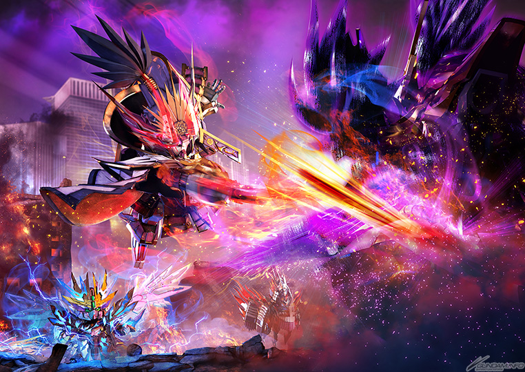 謎の敵「朧武将」と相対する信長ガンダムエピオン！「SDガンダム