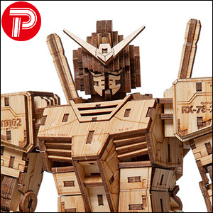 工具や接着剤を使わずに組み立て可能！「Bamboo Art wa-gu-mi RX-78-2