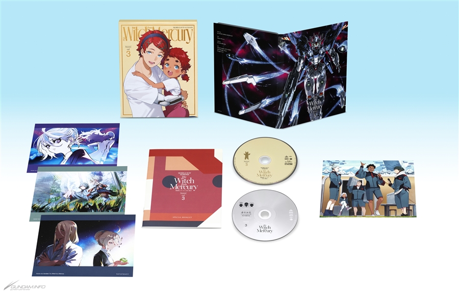 オーディオコメンタリーを豪華3話分収録！「機動戦士ガンダム 水星の