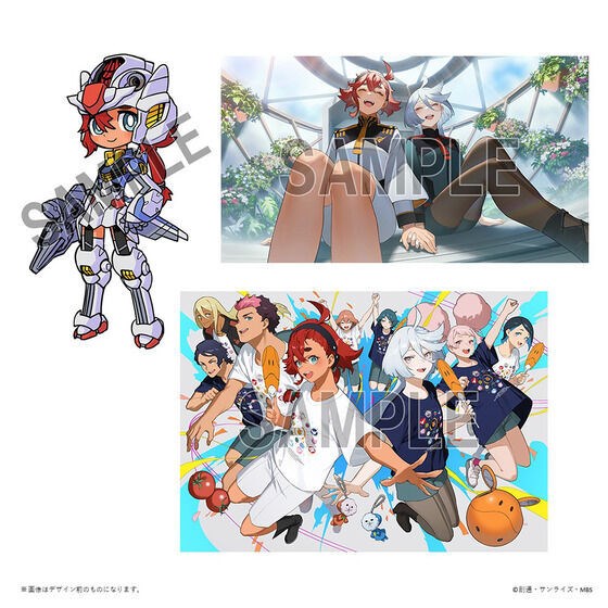 表紙はいずれも新規描きおろし！『機動戦士ガンダム 水星の魔女
