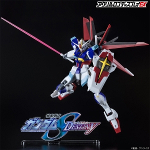 ガンプラ seedHG まとめ売りタイトルロゴアクリルつき アクリルロゴディスプレイEX SEED DESTINY（小）」本日より予約開始