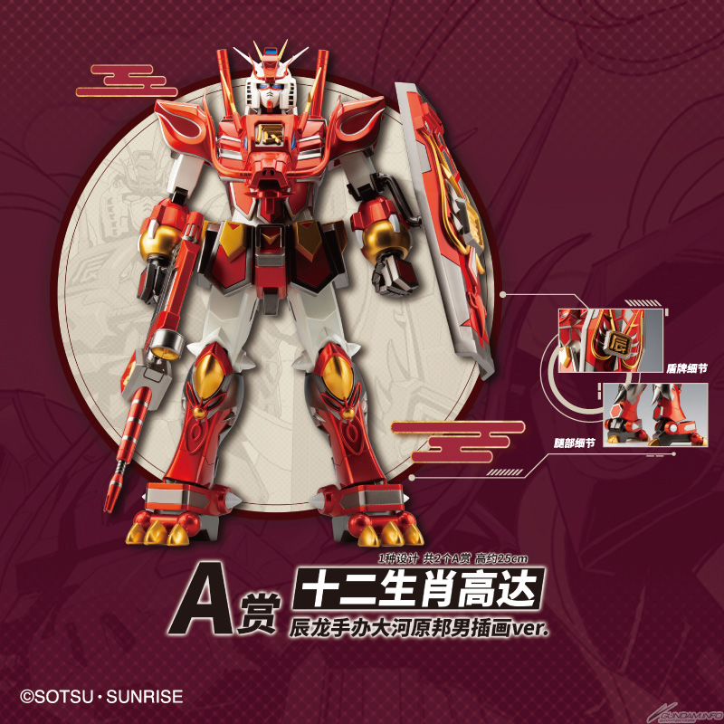 干支ガンダム　蛇　SDガンダム　一番くじ 中国大陸限定 干支ガンダム 一番くじ SD丑ガンダムのご紹介! - 先人に