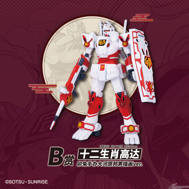 A賞は「辰ガンダムフィギュア 大河原邦男イラストVer.」！中国大陸限定