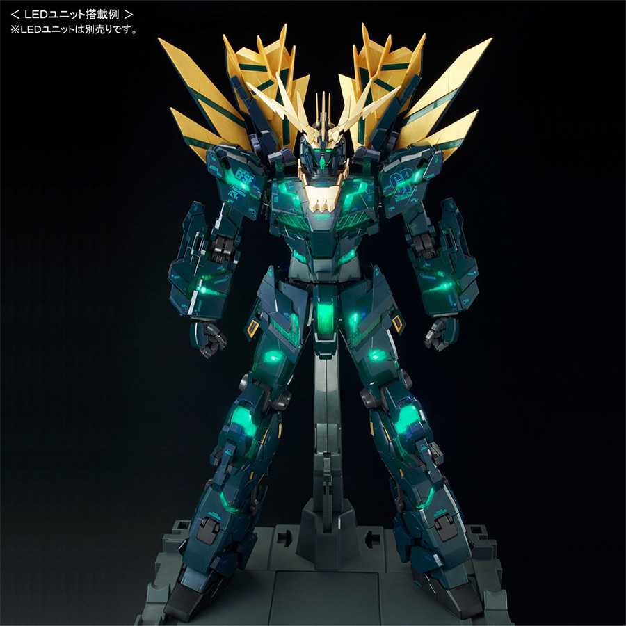 PG ユニコーンガンダム2号機 バンシィ・ノルン（最終決戦Ver.）」ほか
