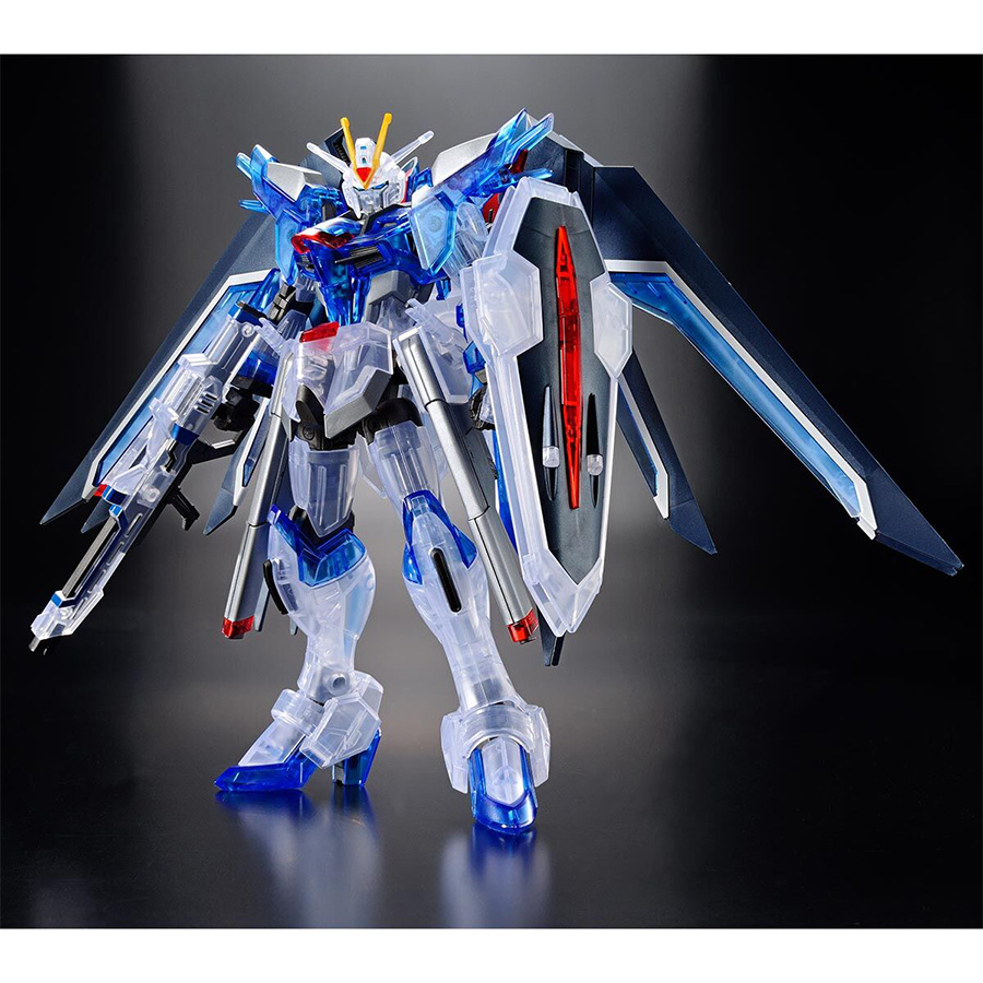 HG ライジングフリーダムガンダム［クリアカラー］」＆「HG