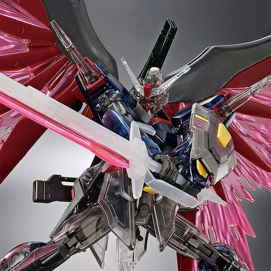 HG ライジングフリーダムガンダム［クリアカラー］」＆「HG