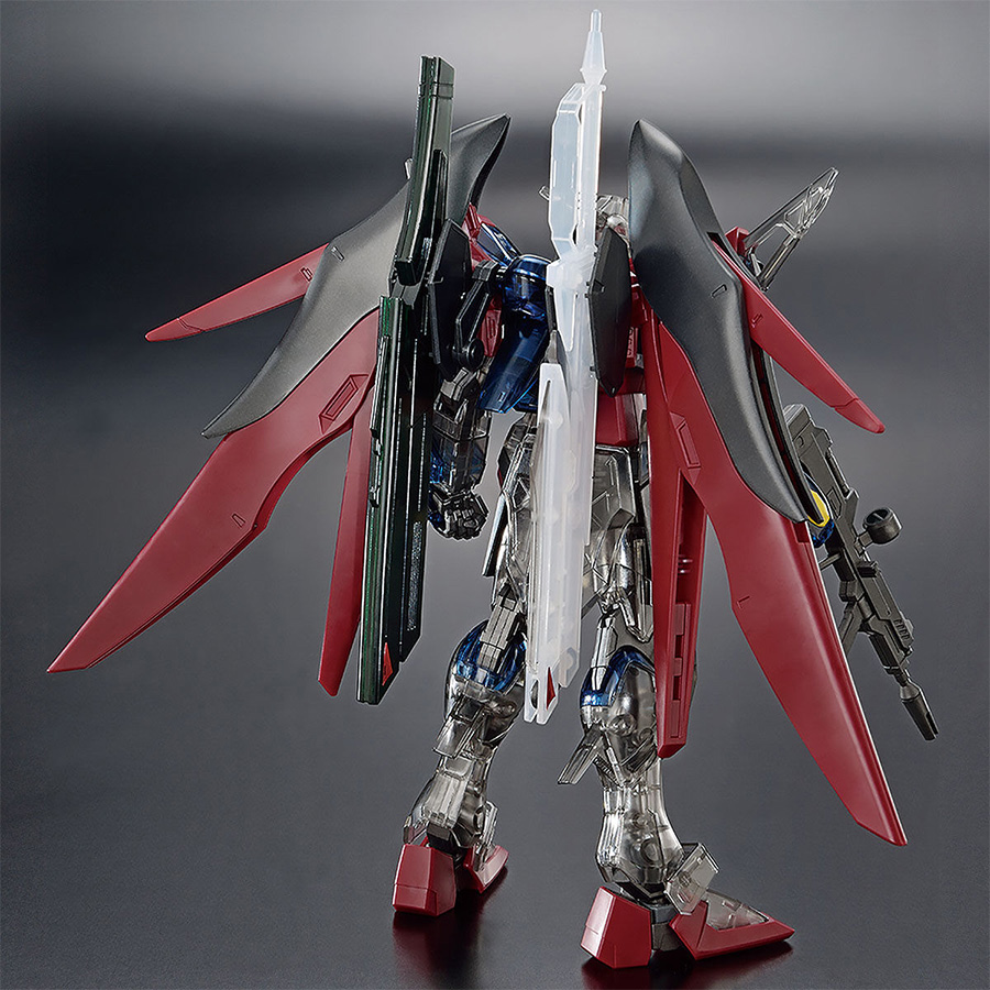 本日17時より「HG ライジングフリーダムガンダム［クリアカラー