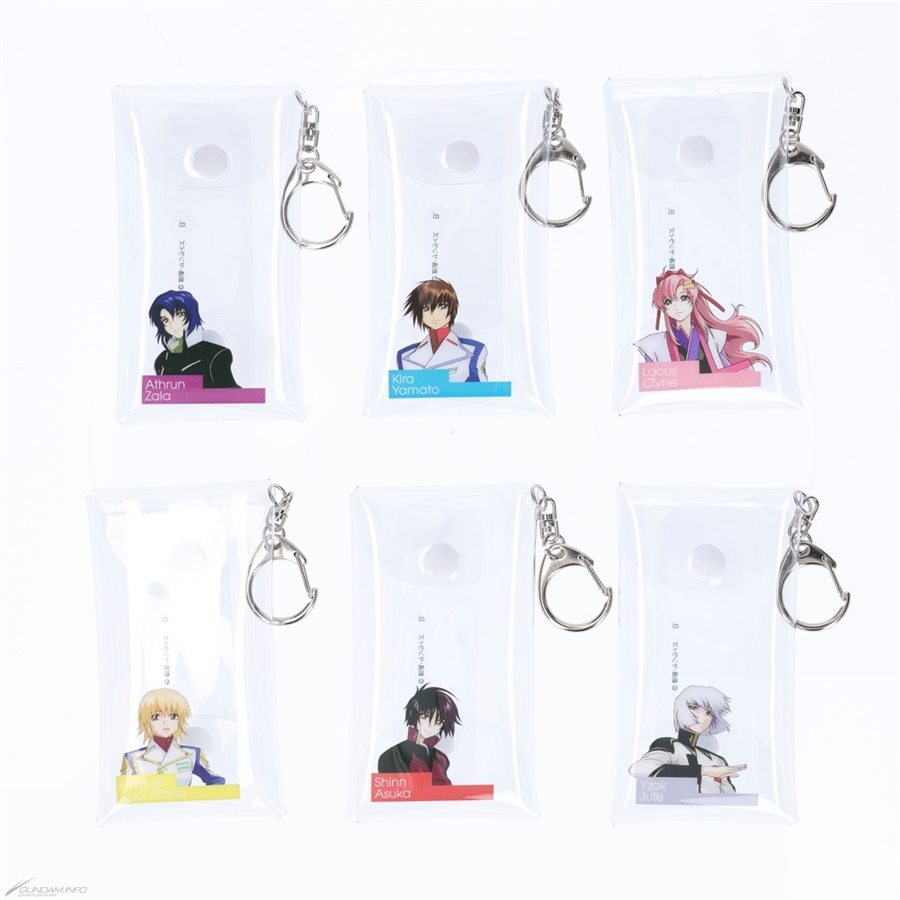 機動戦士ガンダムSEED DESTINY クリアケース」全6種、本日より予約受付