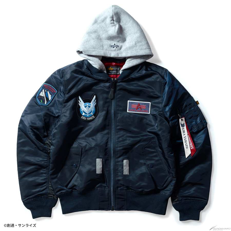 STRICT-G×ALPHA INDUSTRIES『機動戦士ガンダムSEED FREEDOM』フライト