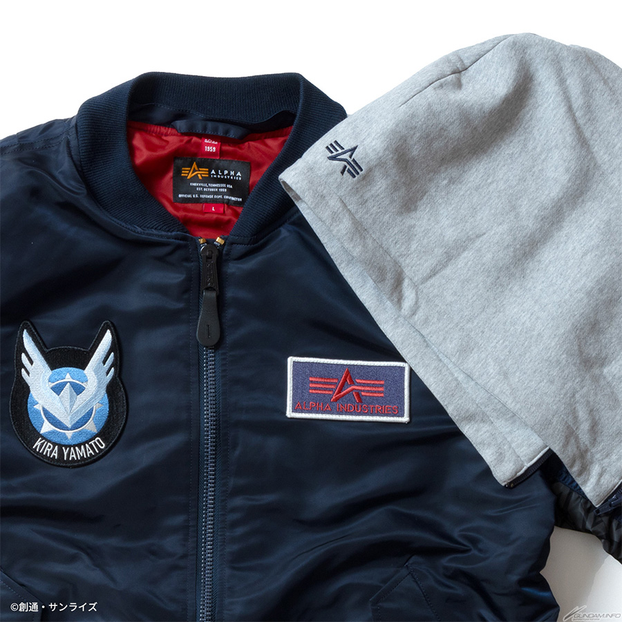 STRICT-G×ALPHA INDUSTRIES『機動戦士ガンダムSEED FREEDOM』フライト
